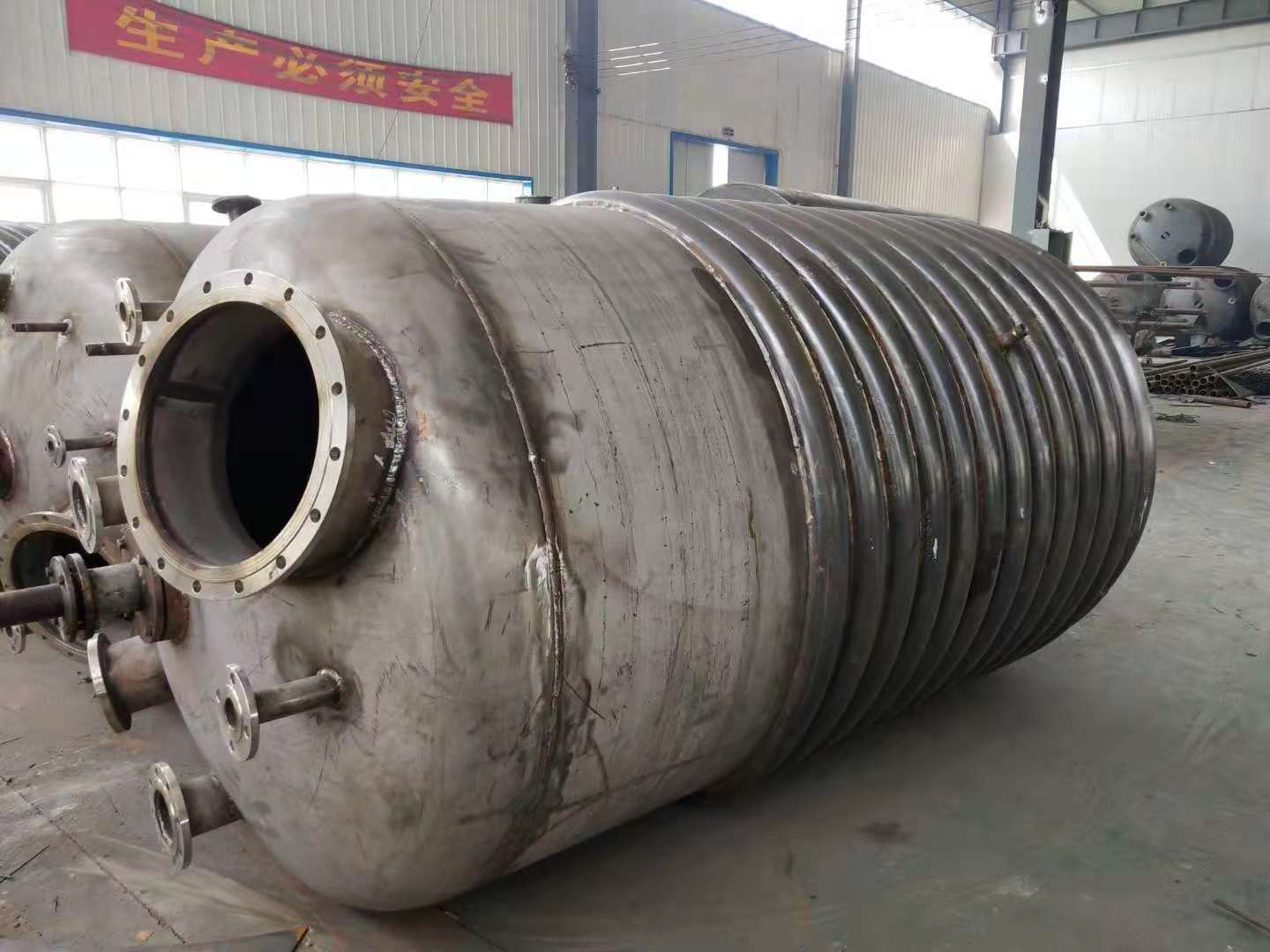 不锈钢卧式熬炼锅